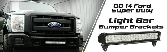 Improve Your Vision with the New Bumper Light Bar Kit for Ford Super Duty