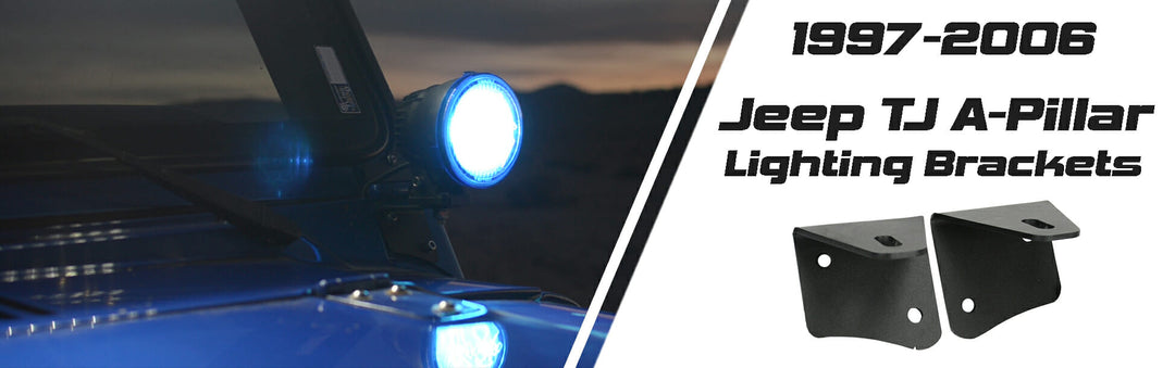 Jeep TJ A-Pillar Brackets & Kits