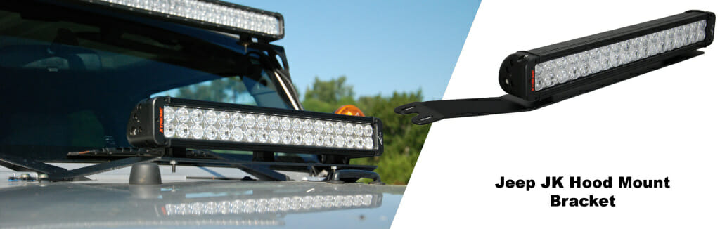 Vision X Adds Hood Mounting to its Jeep JK Mounting Options