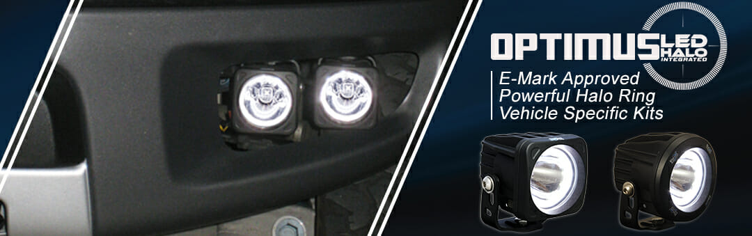 Vision X Extends Optimus Series With E-Mark Approved LED Halo Ring