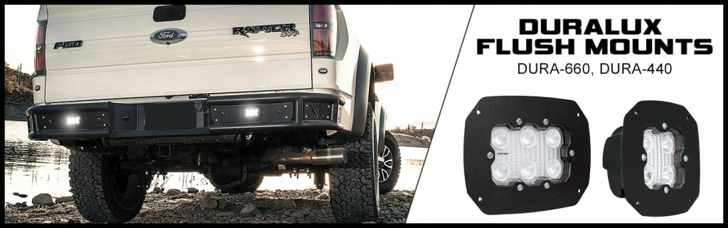 Extend Your DURALUX Applications With Flush Mounting Brackets