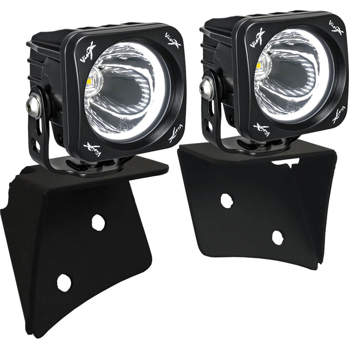 Support de montant A Jeep JK 2007-2017 avec ensemble Halo Optimus