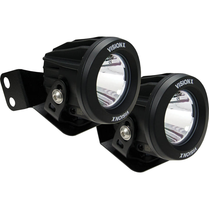Montajes Optimus en pilar A para Polaris RZR 2008-2019 (con luces)  