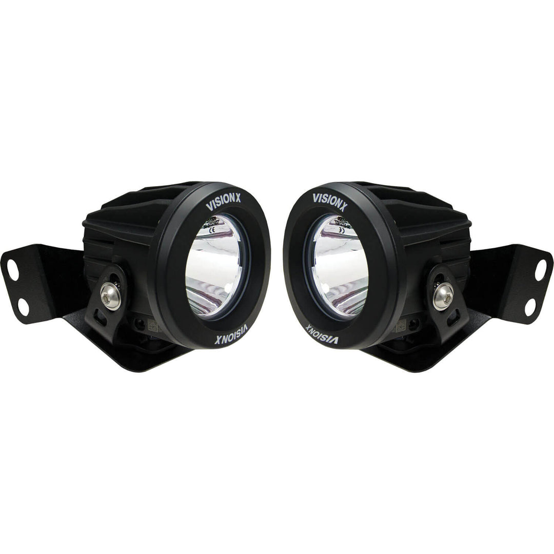 Montajes Optimus en pilar A para Polaris RZR 2008-2019 (con luces)  