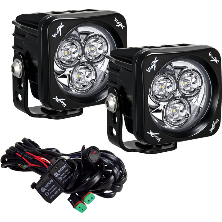 Kit de cañón de luz LED CG2 múltiple cuadrado de 3"