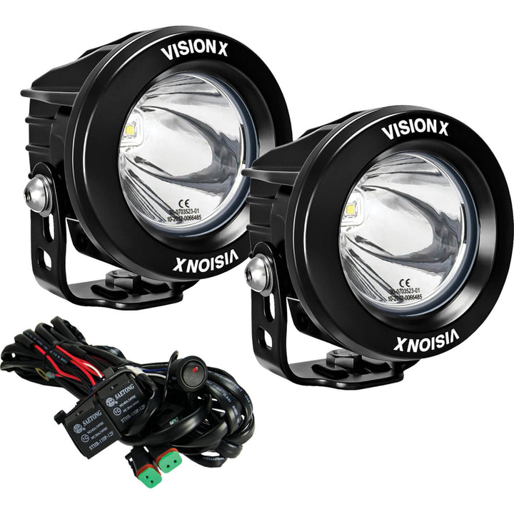 3,7" CG2 Single LED Light Cannon Kit