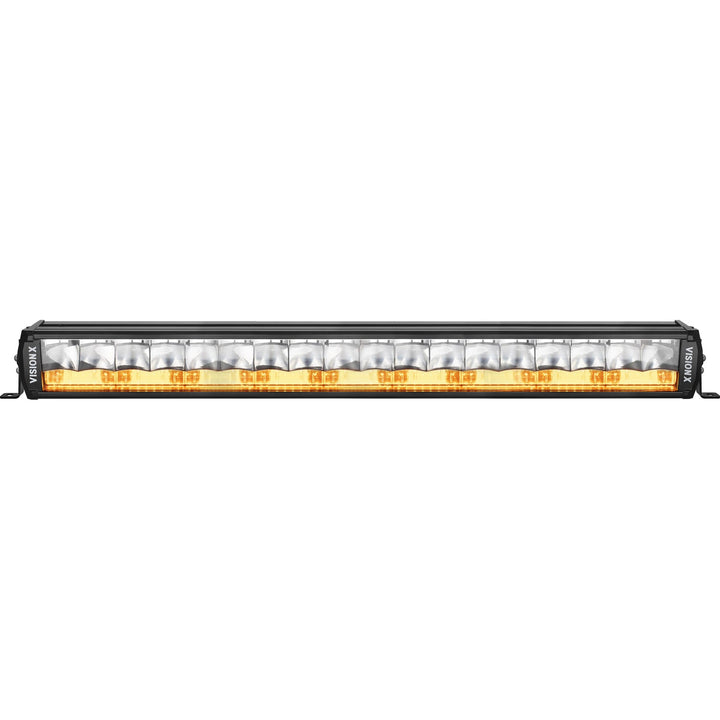 Barra de luz LED de acción dual Shocker de 30" | Elíptica ámbar para senderos