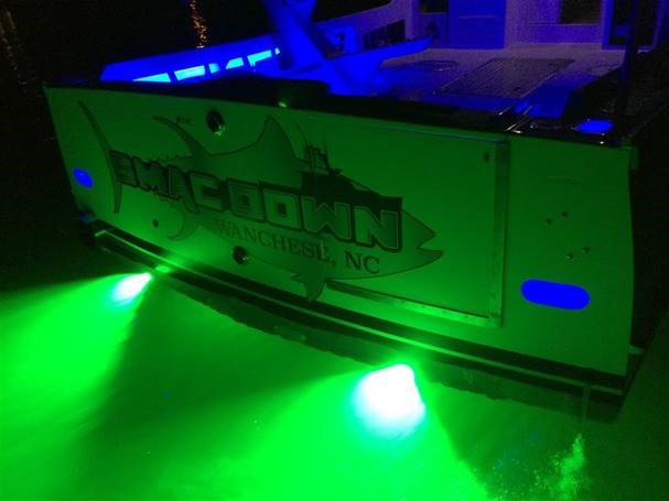 Luz LED submarina Subaqua