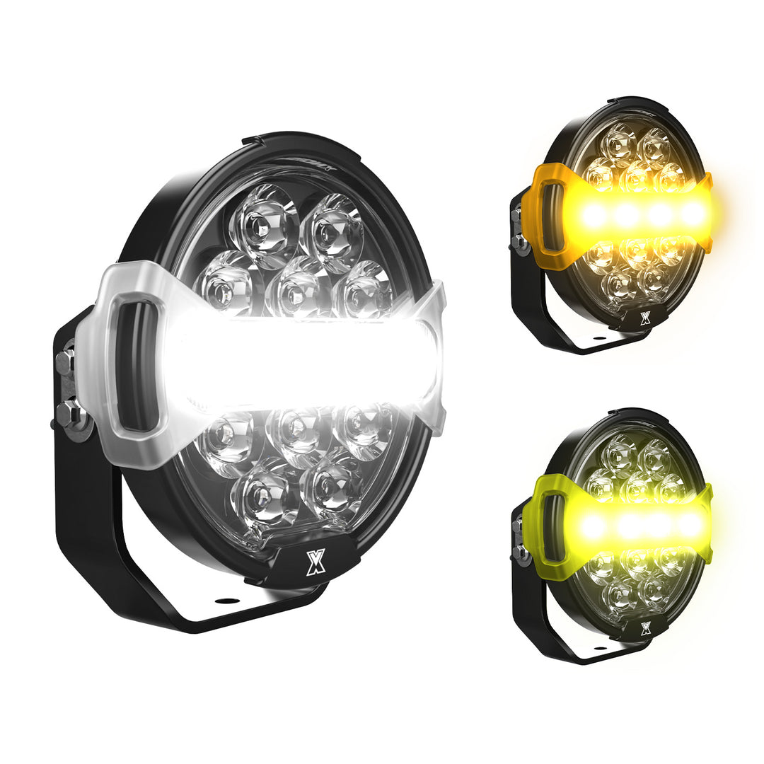 Luces de conducción combinadas de acción dual CR-14 PRO