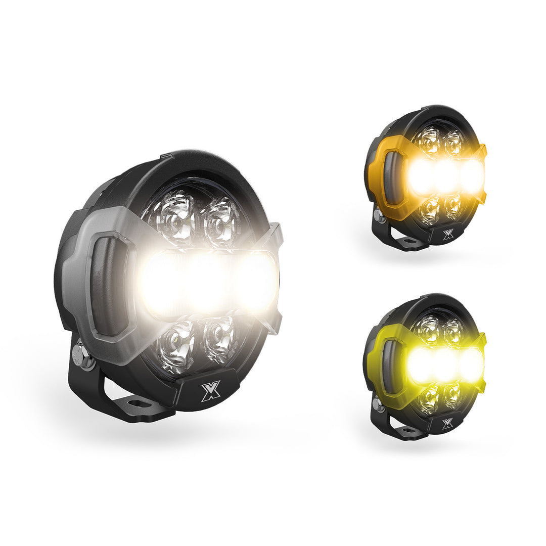 Luces de conducción combinadas de acción dual CR-7 PRO
