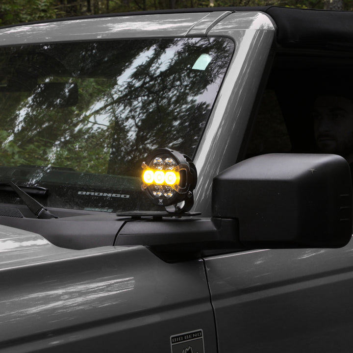 Luces de conducción combinadas de acción dual CR-7 PRO