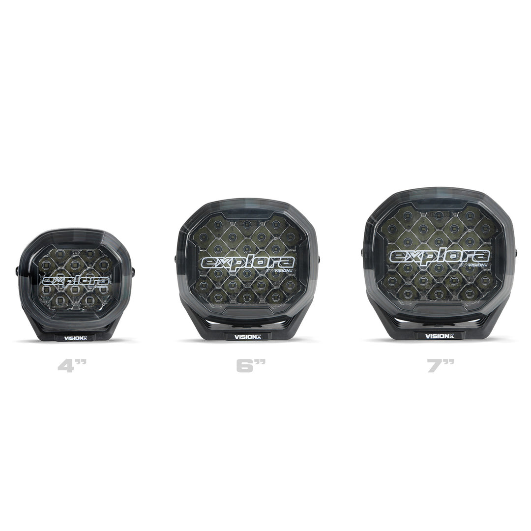 Explora 4" Driving Lights With Dual-Color DRL