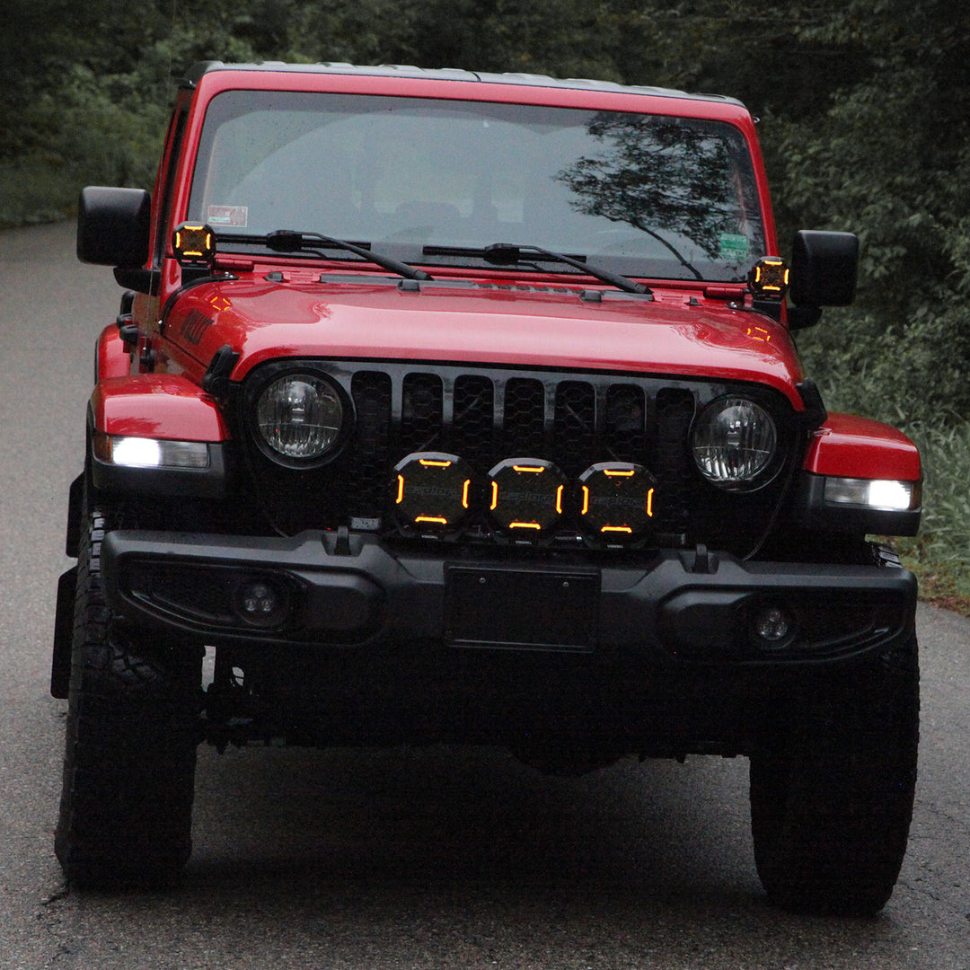 Explora 7" Driving Lights With Dual-Color DRL