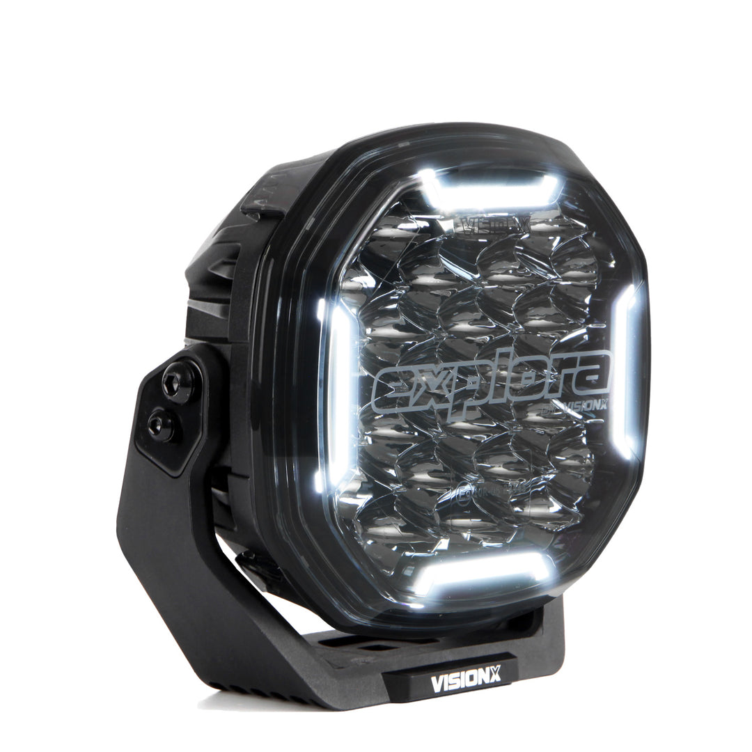 Explora 7" Driving Lights With Dual-Color DRL