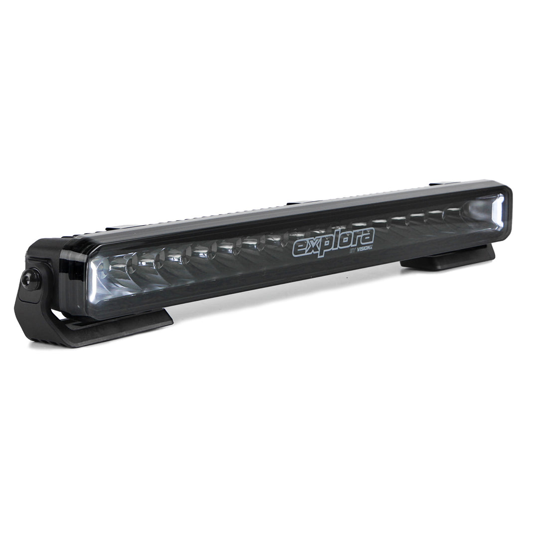 Explora 20" Light Bar Single Row With Dual-Color DRL
