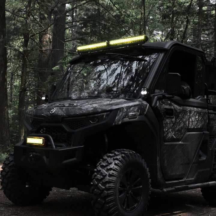Explora 20" Light Bar Single Row With Dual-Color DRL