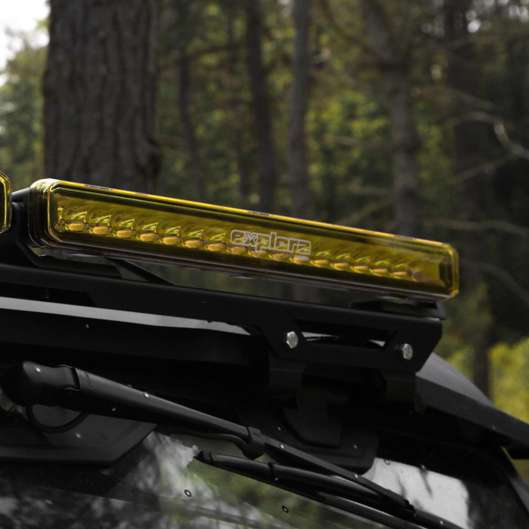 Explora 20" Light Bar Single Row With Dual-Color DRL