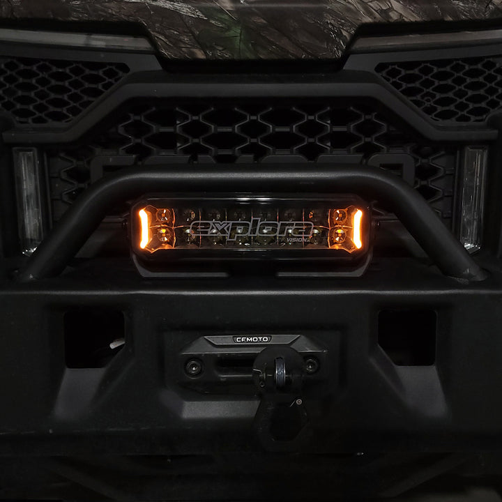 Explora 20" Light Bar Double Row With Dual-Color DRL