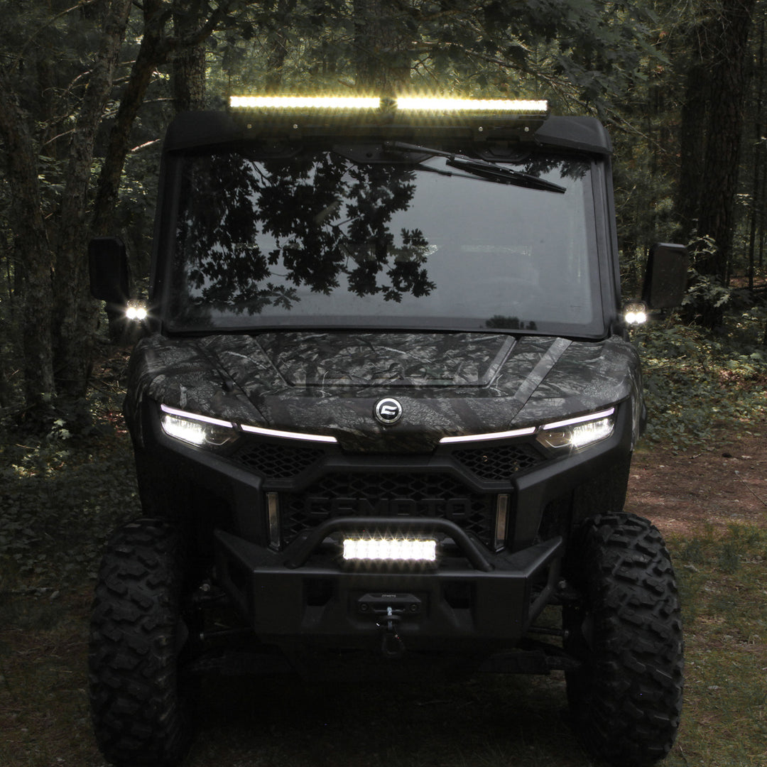 Explora 10" Light Bar Double Row With Dual-Color DRL