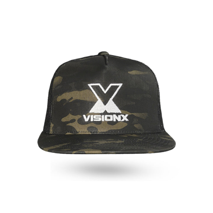 Gorra VISIONX TRUCKER 2026 camuflaje negro