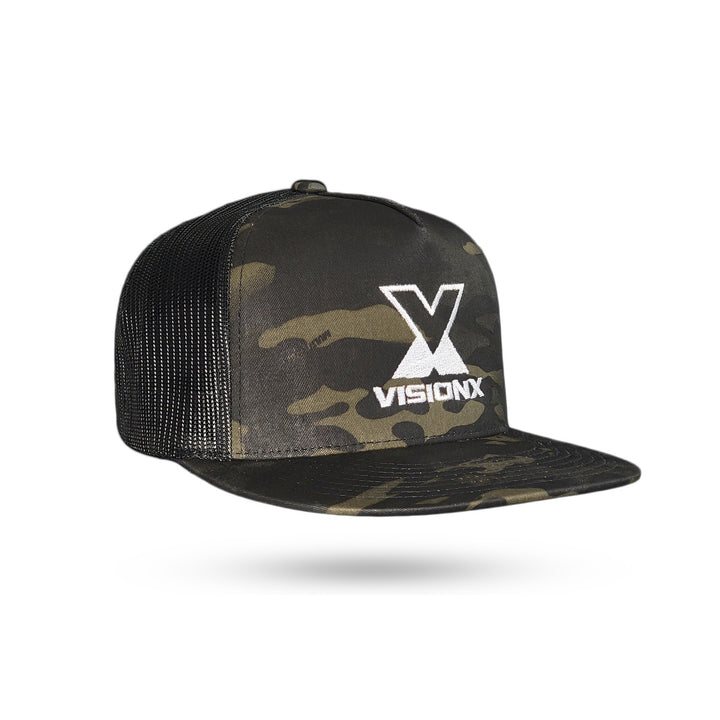 Gorra VISIONX TRUCKER 2026 camuflaje negro