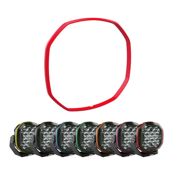 Anillos de silicona para molduras para luces de conducción Explora de 7"
