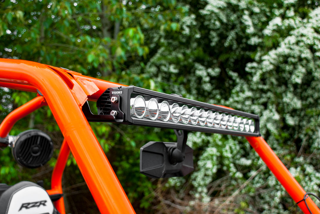 Montura de jaula original Polaris RZR 2014-2017 para barra de luz de 30"