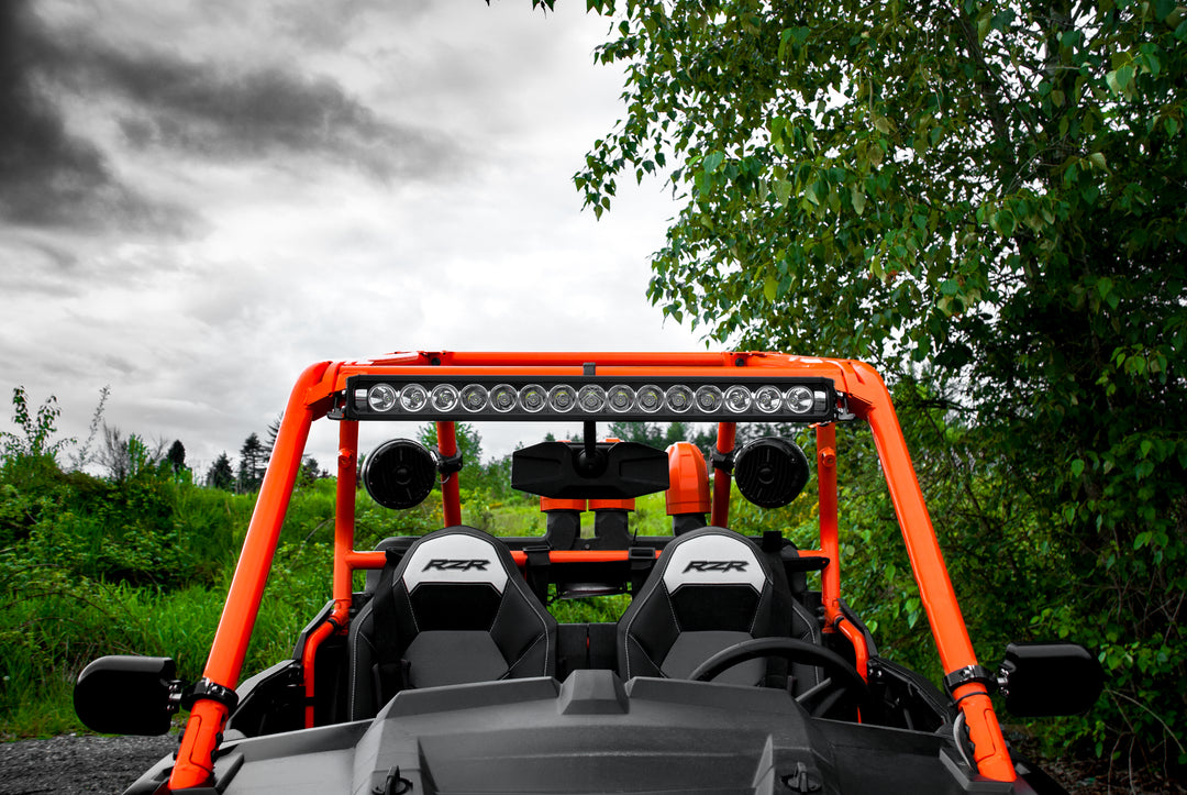 Montura de jaula original Polaris RZR 2014-2017 para barra de luz de 30"