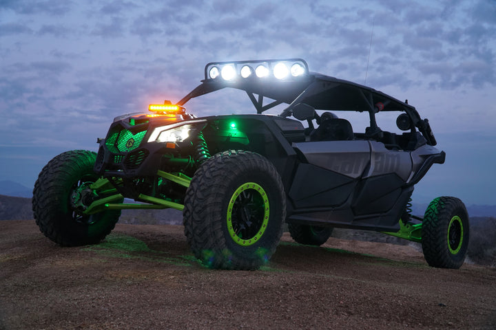 Soporte de montaje para amortiguador Can-Am Maverick X3 2017-2024 para barra de luz de 12"  