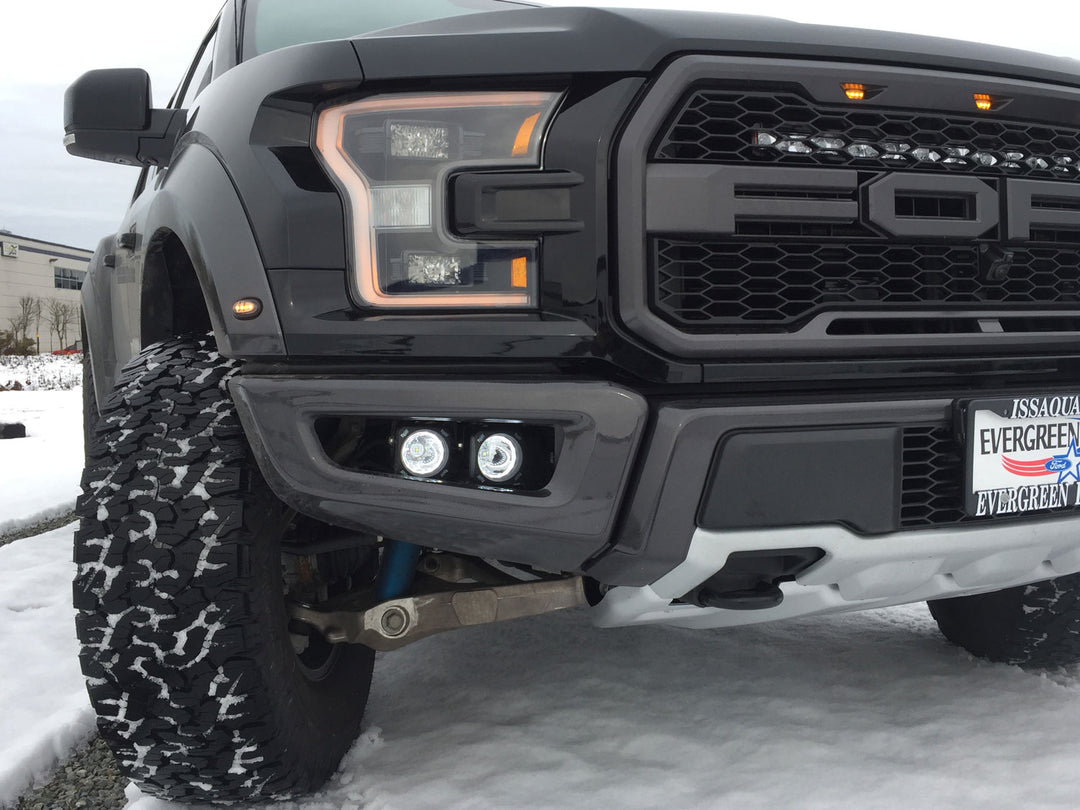 Kit de luz antiniebla LED Halo para Ford F-150 Raptor 2017-2020 con luces Halo Optimus  