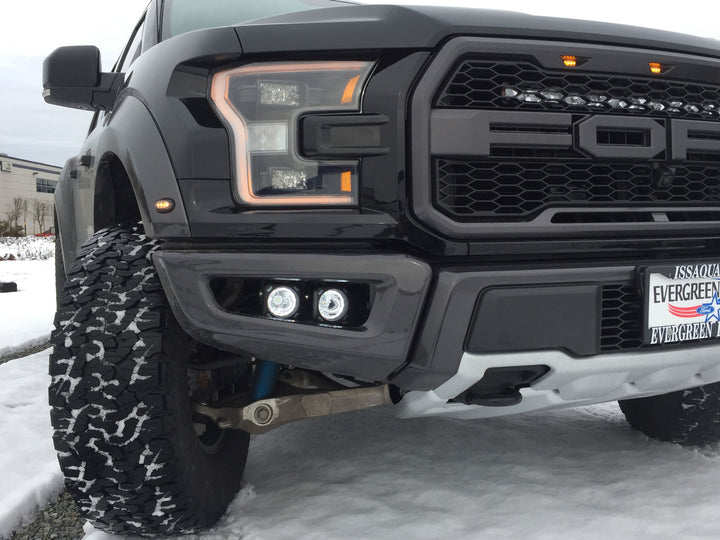 Kit de luz antiniebla LED Halo para Ford F-150 Raptor 2017-2020 con luces Halo Optimus  