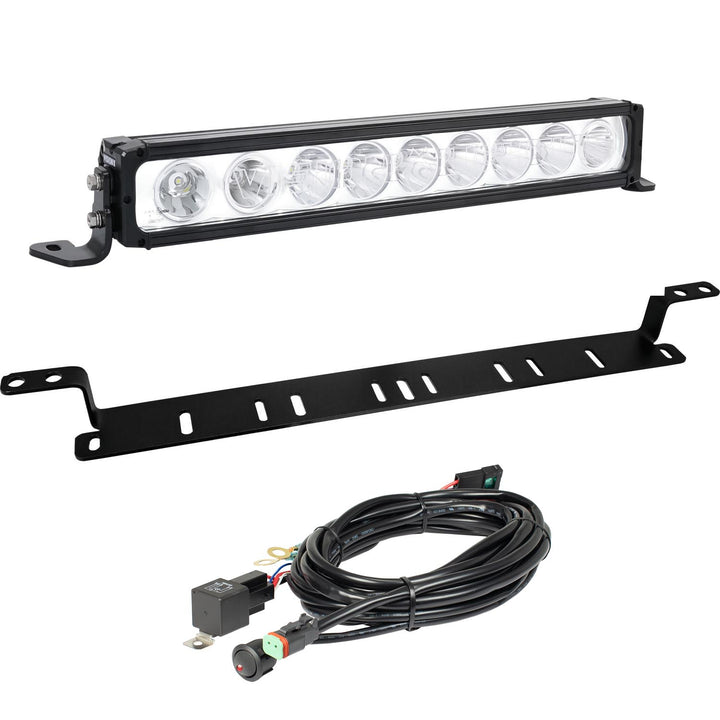 Barra de luz para parachoques GMC Sierra 2500/3500 HD 2007-2014 con barra de luz Halo XPR de 19"  