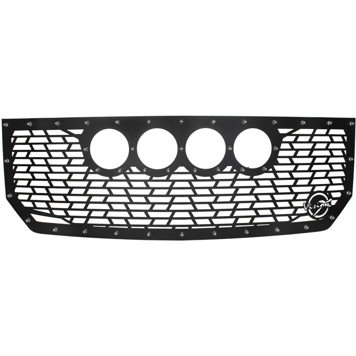 Rejilla Chevy Silverado 1500 2016-2019 compatible con (4) cañones de luz CG2 de 4.7"