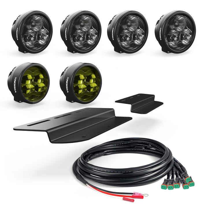 Kit de luz LED Fog Pocket - Parachoques de acero - Ford Bronco 2021 +