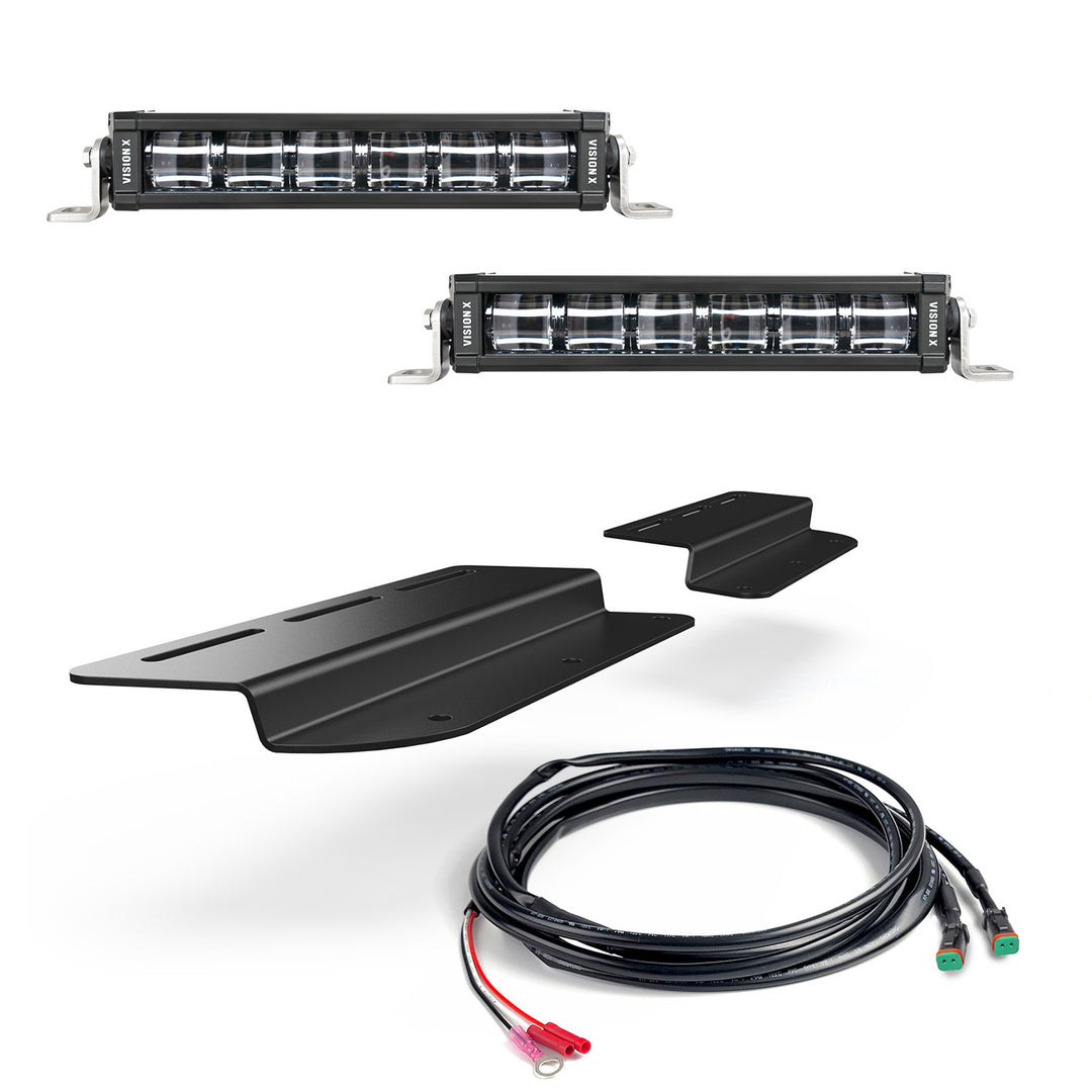 Kit de luz LED Fog Pocket - Parachoques de acero - Ford Bronco 2021 +