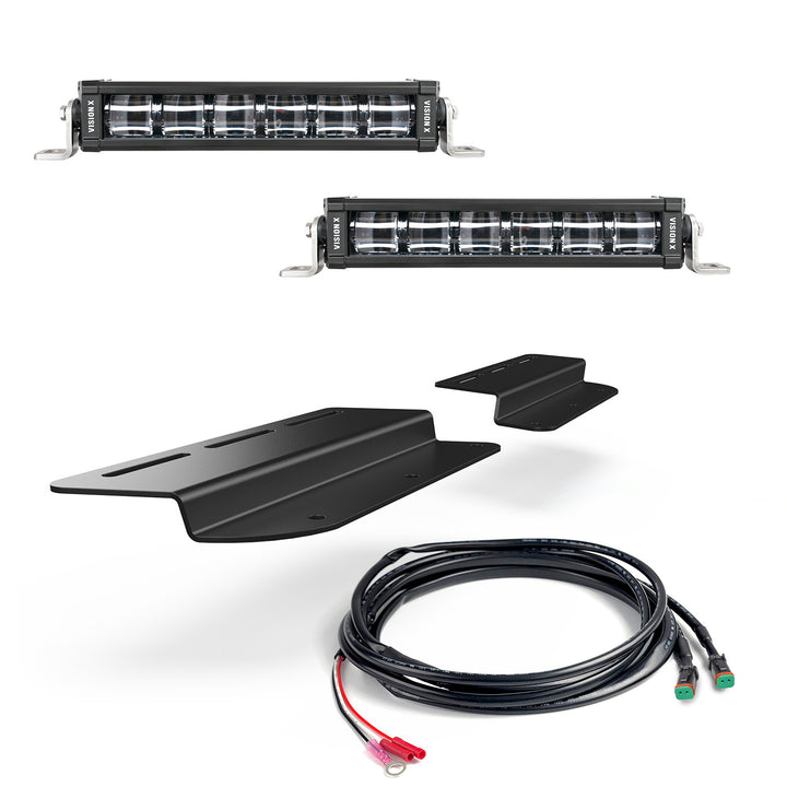 Kit de luz LED Fog Pocket - Parachoques de acero - Ford Bronco 2021 +