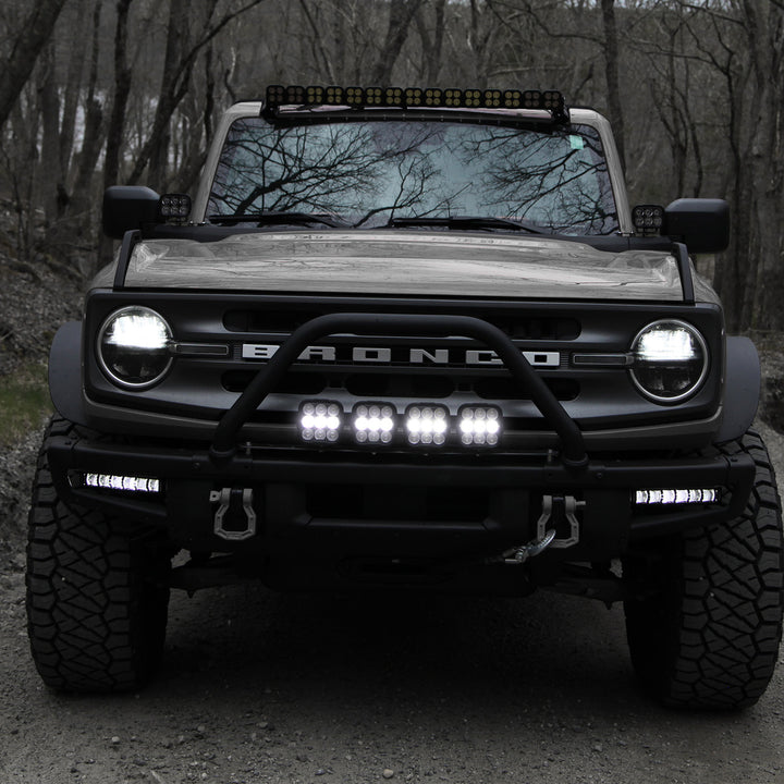 Kit de luz LED Fog Pocket - Parachoques de acero - Ford Bronco 2021 +