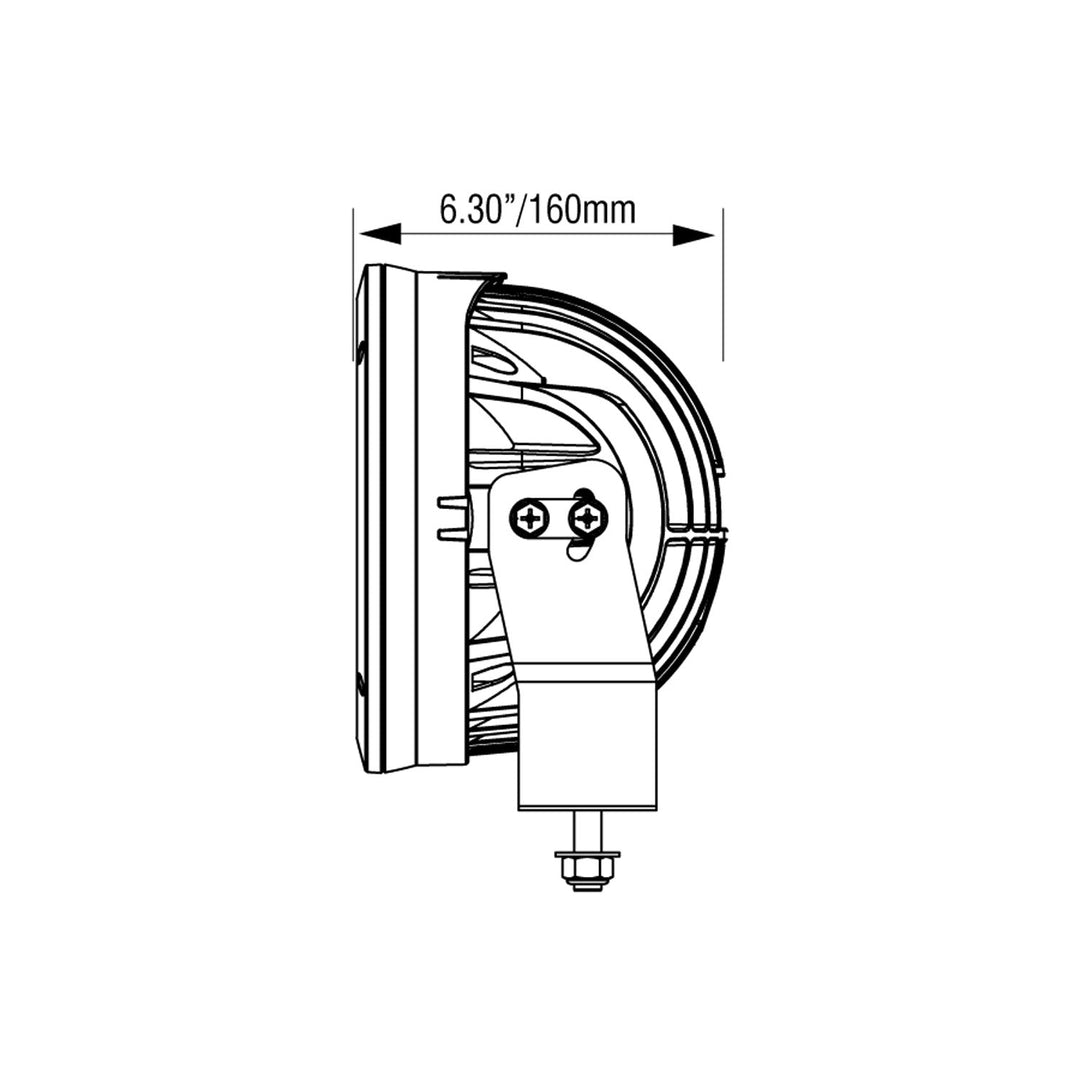 Kit de cañón de luz LED CG2 múltiple de 8.7"