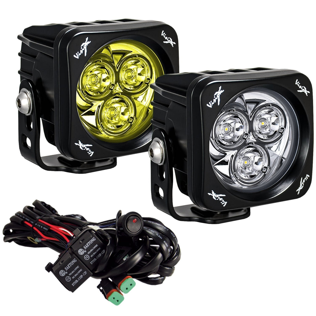 Kit de cañón de luz LED CG2 múltiple cuadrado de 3"