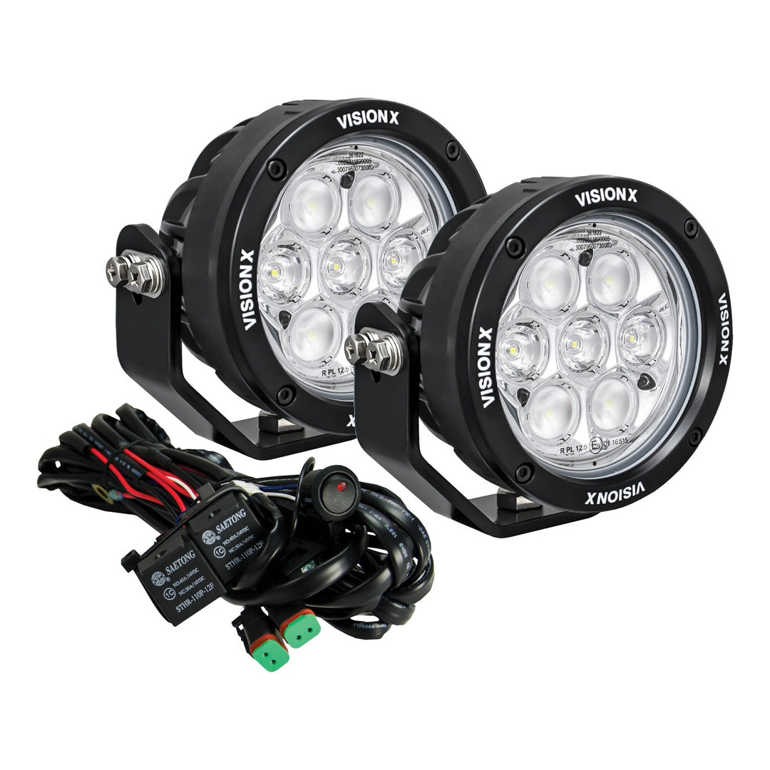 Kit de Cañón de Luz LED Multi-LED CG2 SAE Redondo de 4.7"