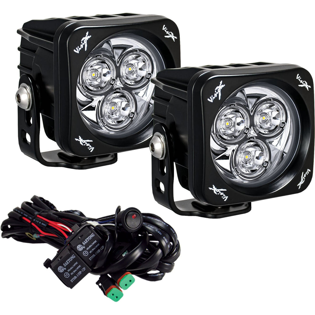 Kit de cañón de luz LED CG2 múltiple cuadrado de 3"