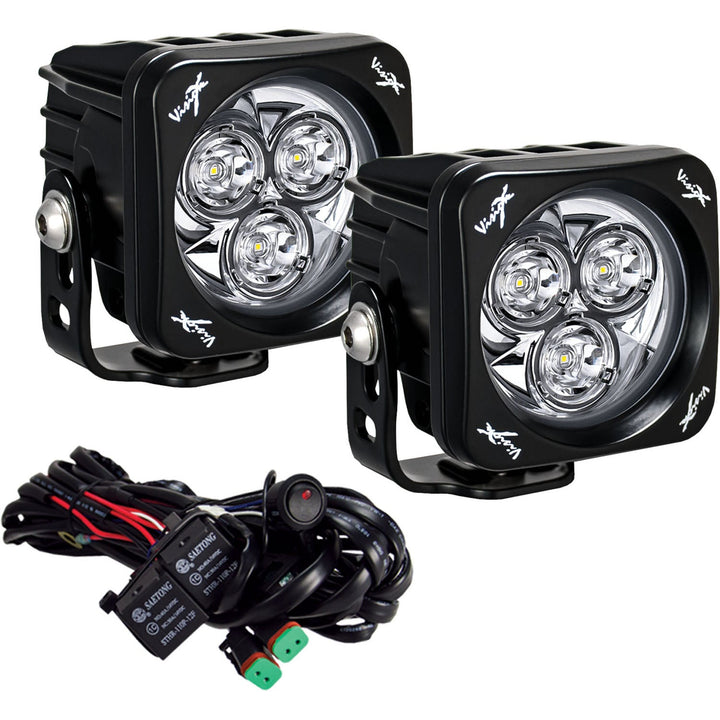 Kit de cañón de luz LED CG2 múltiple cuadrado de 3"