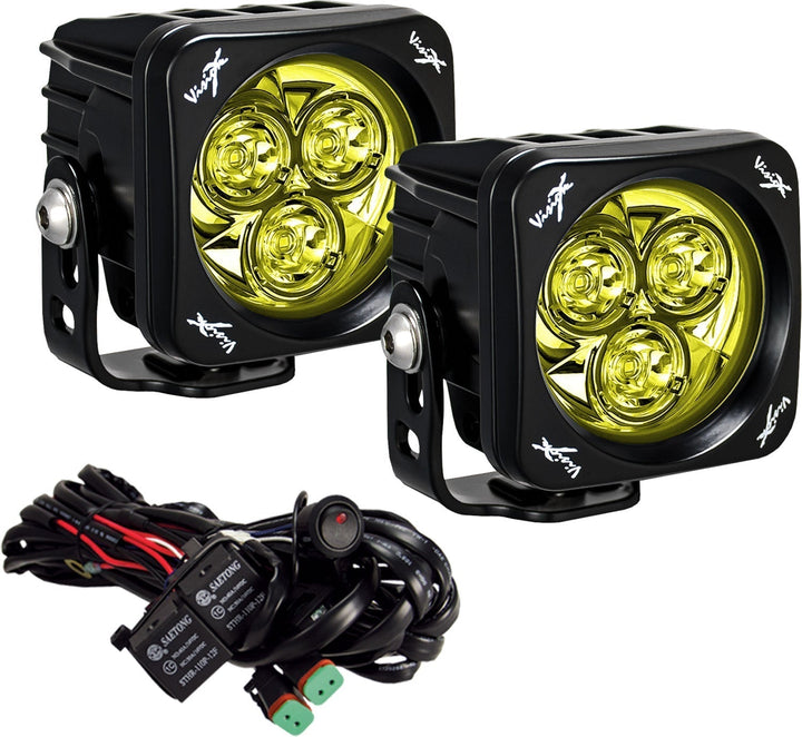 Kit de cañón de luz LED CG2 múltiple cuadrado de 3"