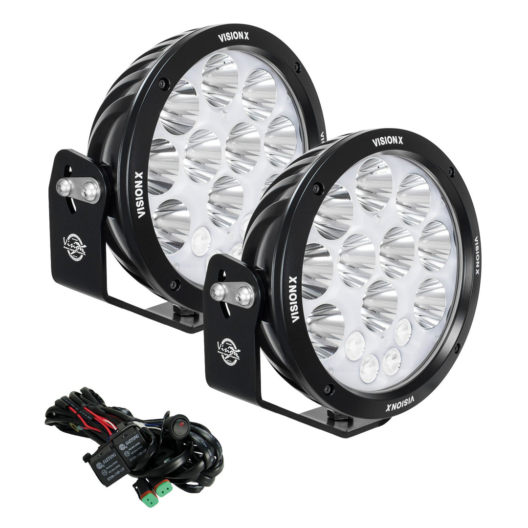 Kit de cañón de luz ADV de 8.7" con halo ámbar