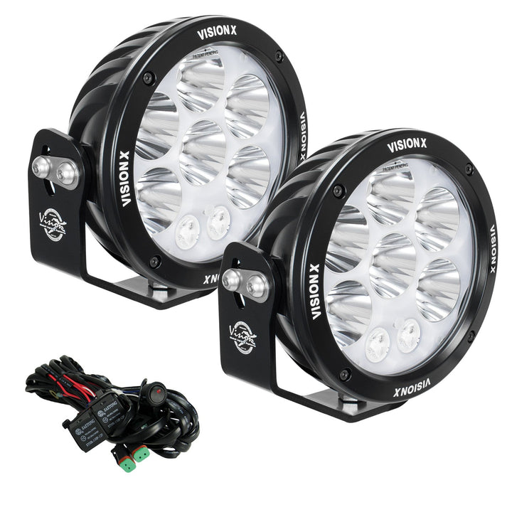 Kit de cañón de luz ADV de 6.7" con halo ámbar  