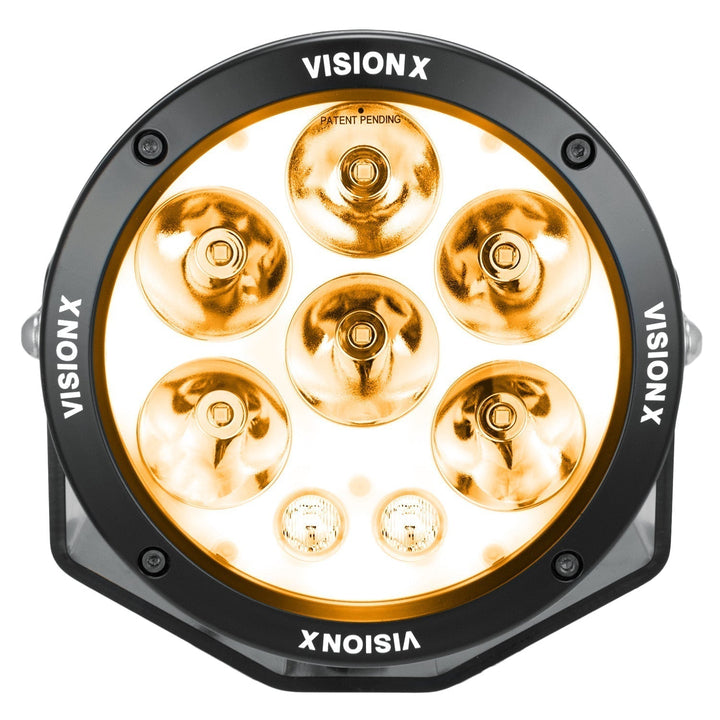Kit de cañón de luz ADV de 6.7" con halo ámbar  