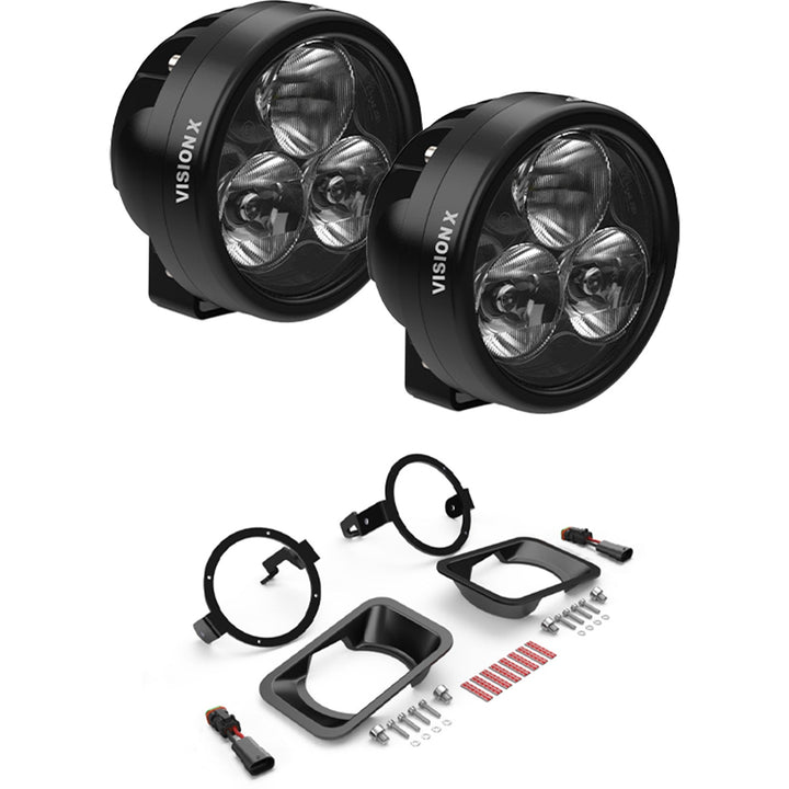 Kit de actualización de luces antiniebla LED de rendimiento serie CR - Camionetas Ford F150, F250, F350