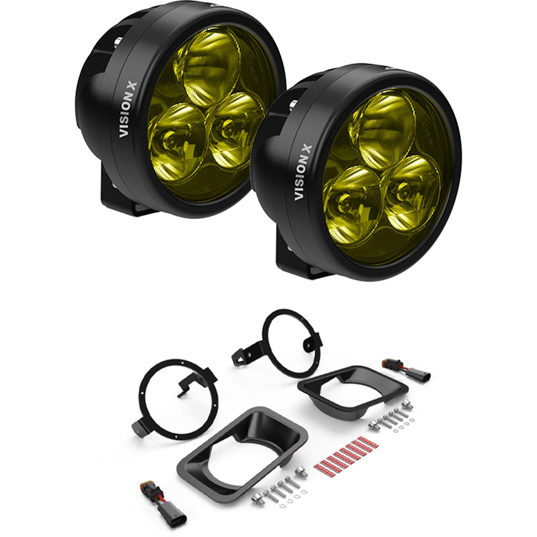 Kit de actualización de luces antiniebla LED de rendimiento serie CR - Camionetas Ford F150, F250, F350