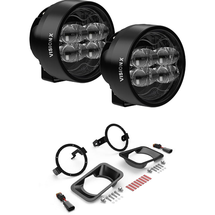 Kit de actualización de luces antiniebla LED de rendimiento serie CR - Camionetas Ford F150, F250, F350