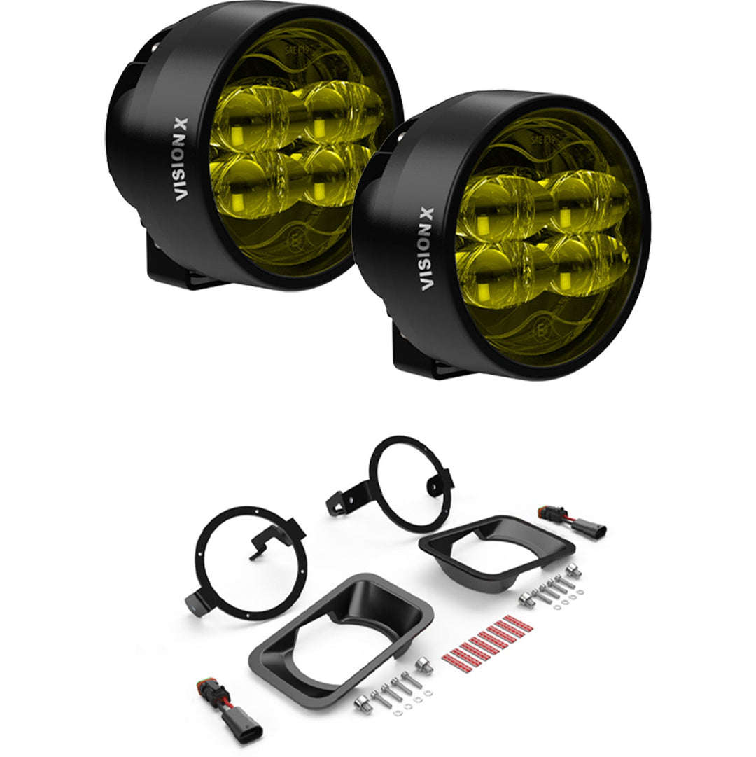 Kit de actualización de luces antiniebla LED de rendimiento serie CR - Camionetas Ford F150, F250, F350